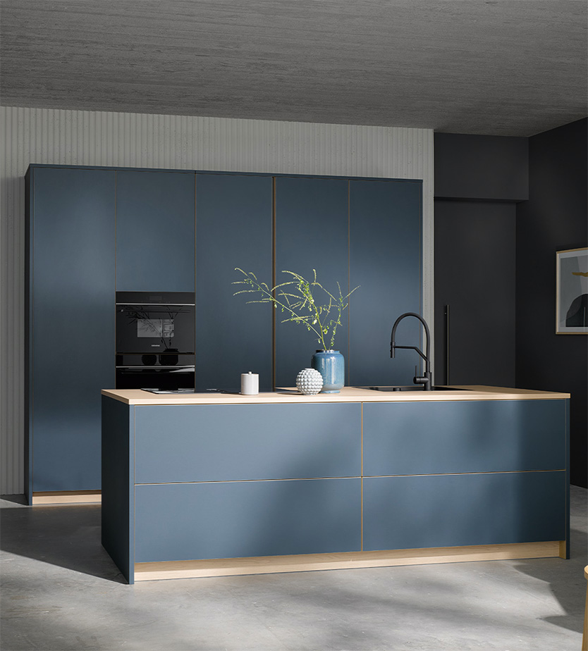 Blauwe keukens | verschillende tinten blauw | Satink Keukens Blauwe keukens | verschillende tinten blauw | Satink Keukens
