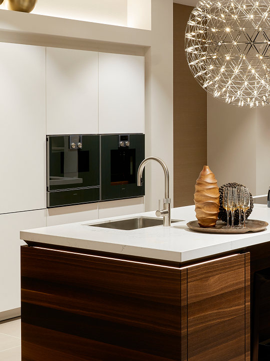 Hoogwaardige Gaggenau apparatuur | Satink Keukens SieMatic SC45 met Gagennau apparatuur
