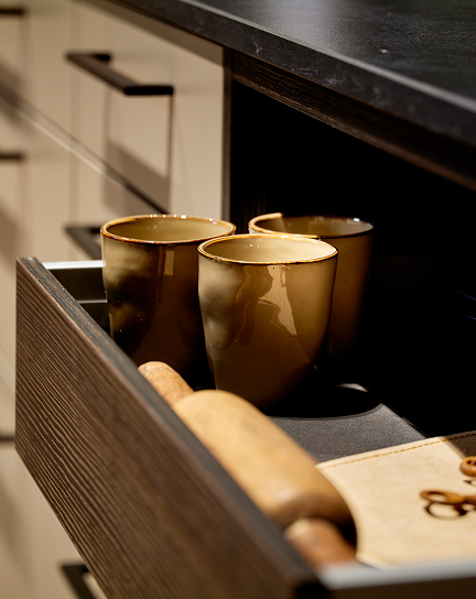 SieMatic SC10 opbergmogelijkheden