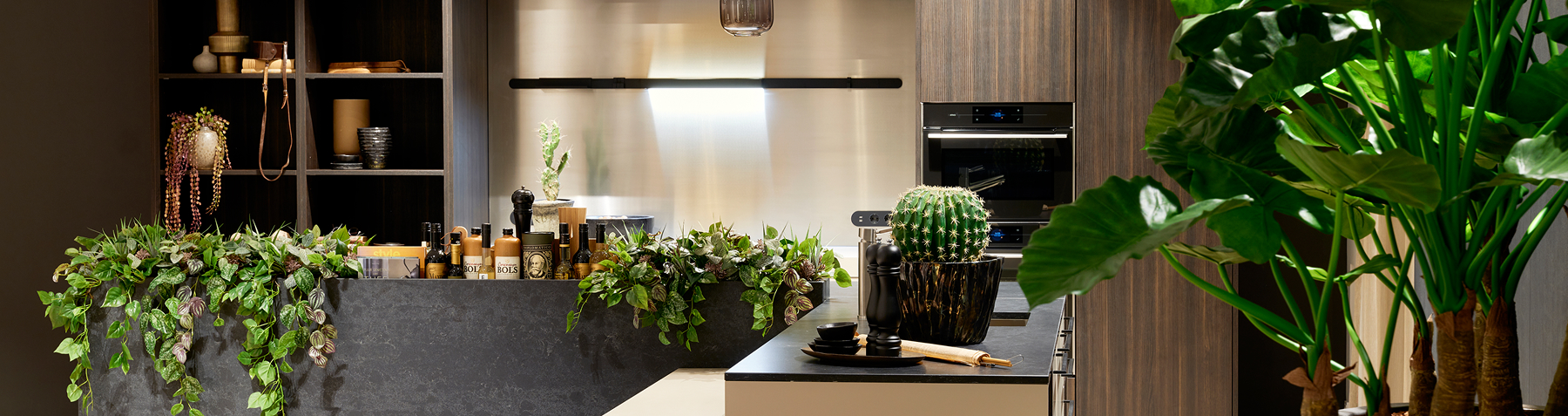 SieMatic SC10 eilandkeuken met baropstelling