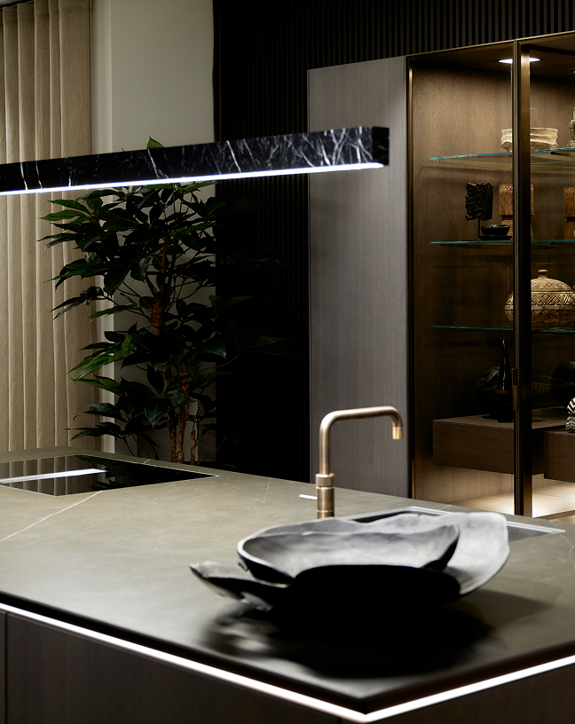 SieMatic SLX keuken met Franke spoelbak en Quooker