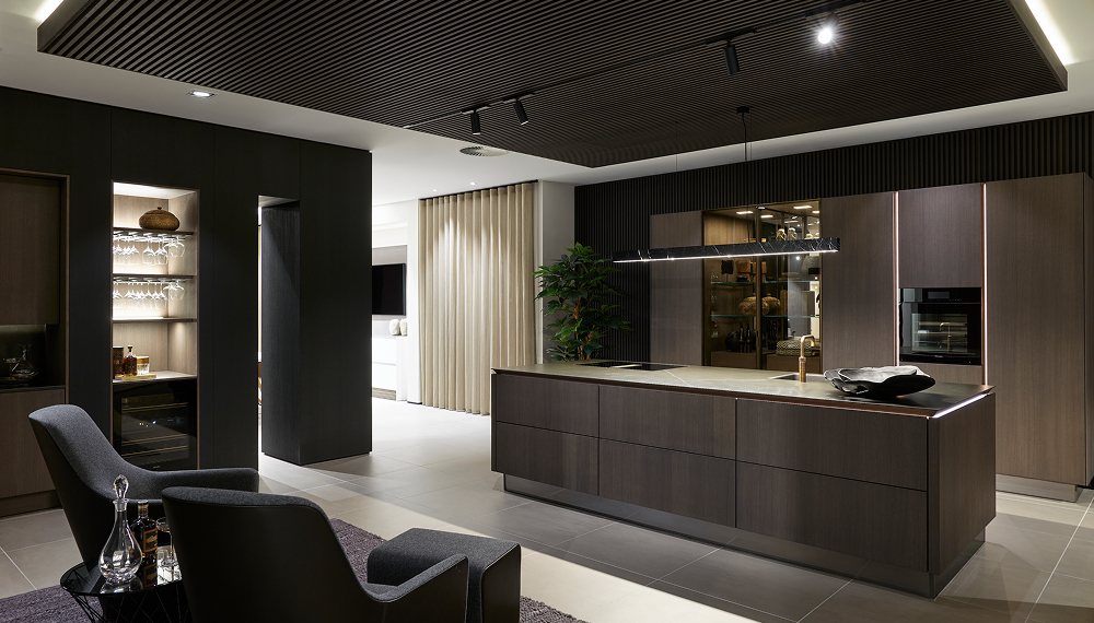 SieMatic SLX PURE | Satink Keukens SieMatic SLX PURE keuken in oak hazel brown