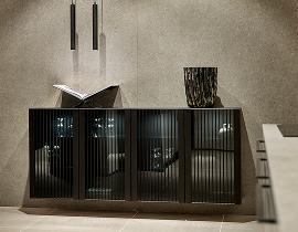 SieMatic SC10 urban look dressoir | Satink Keukens SieMatic SC10 urban look dressoir