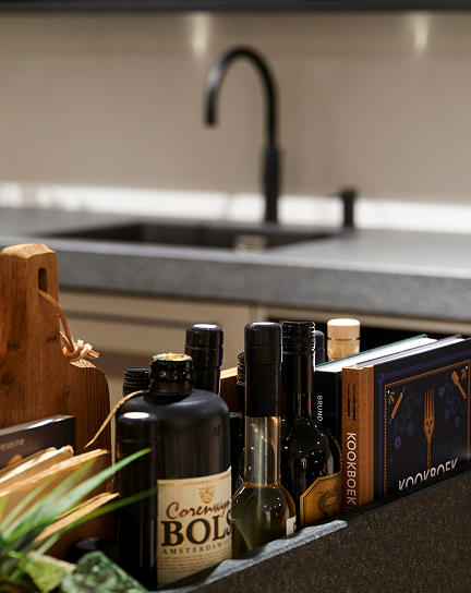 SieMatic SC45 met opbergmogelijkheden