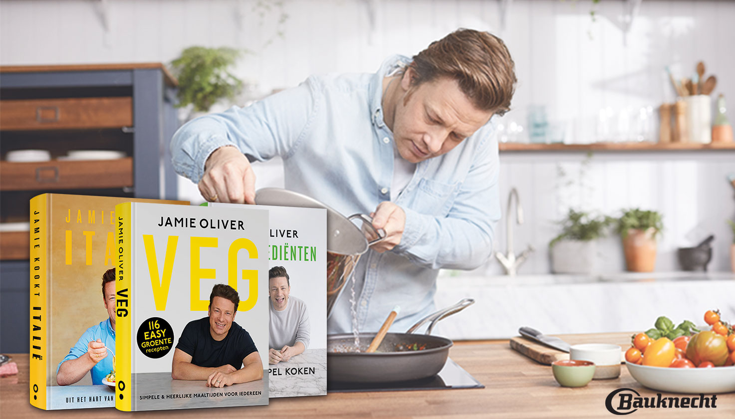 Bauknecht keukenactie | Jamie Oliver kookboeken Bauknecht keukenactie | Jamie Oliver kookboeken