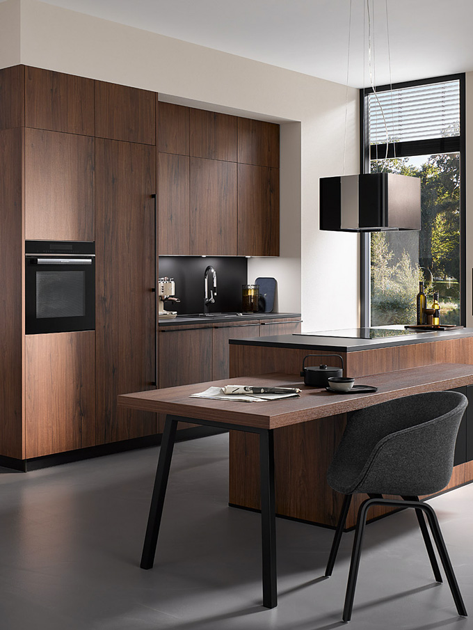 Bruine Concept130 keuken | Satink Keukens Bruine Concept130 keuken | Satink Keukens