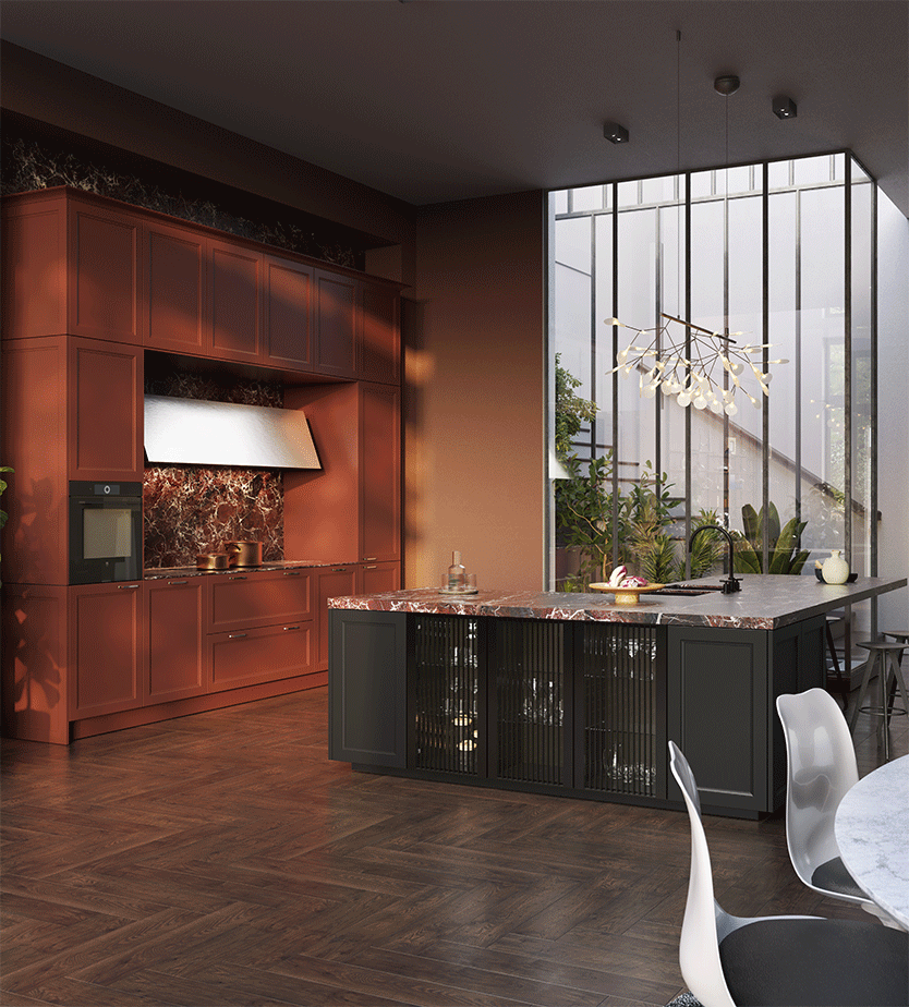Voor- en nadelen van een rode keuken | SieMatic | Satink Keukens Een rode SieMatic keuken