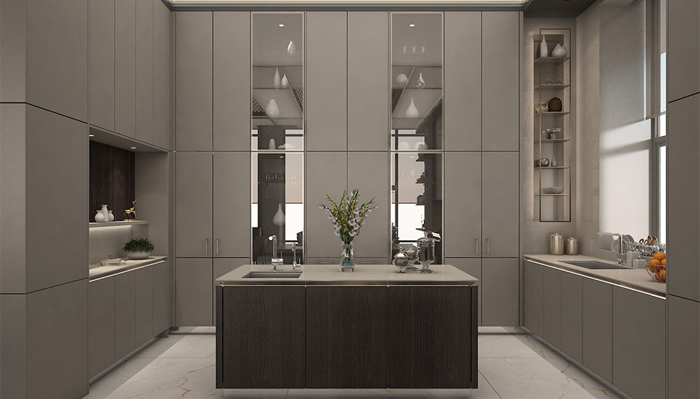 Exclusieve SieMatic eilandkeuken | Satink Keukens Exclusieve grijze SieMatic keukeneiland | Satink Keukens