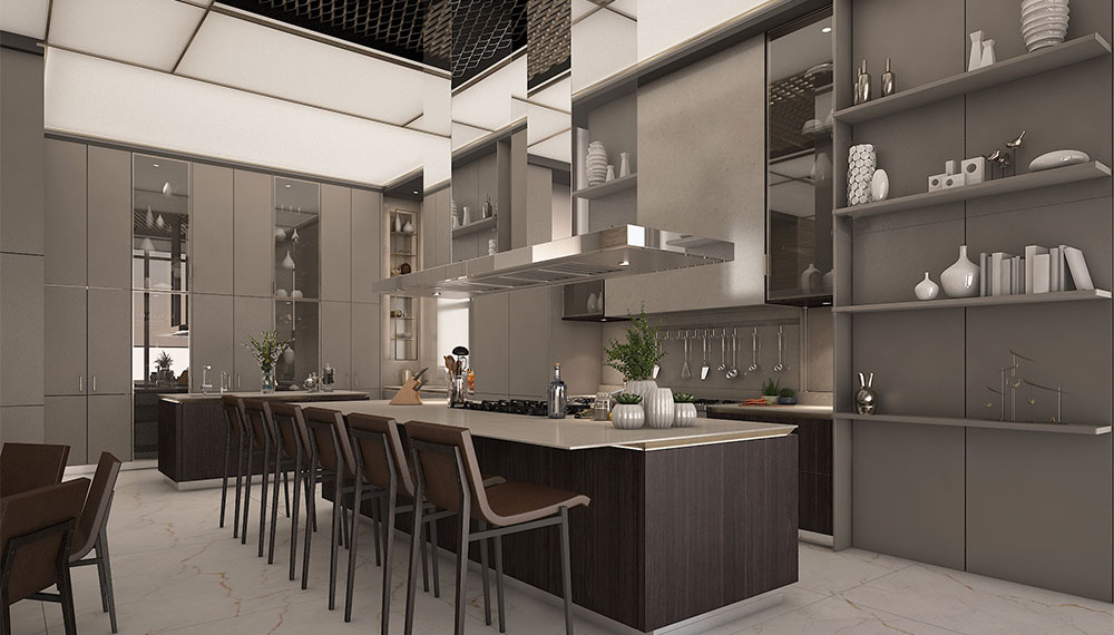 Exclusieve grijze SieMatic keuken met keukenbar | Satink Keukens Exclusieve grijze SieMatic keuken | Satink Keukens