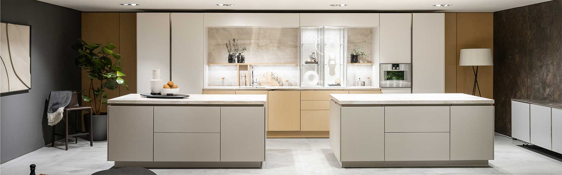 SieMatic greige keuken | Satink Keukens Greige keuken van SieMatic
