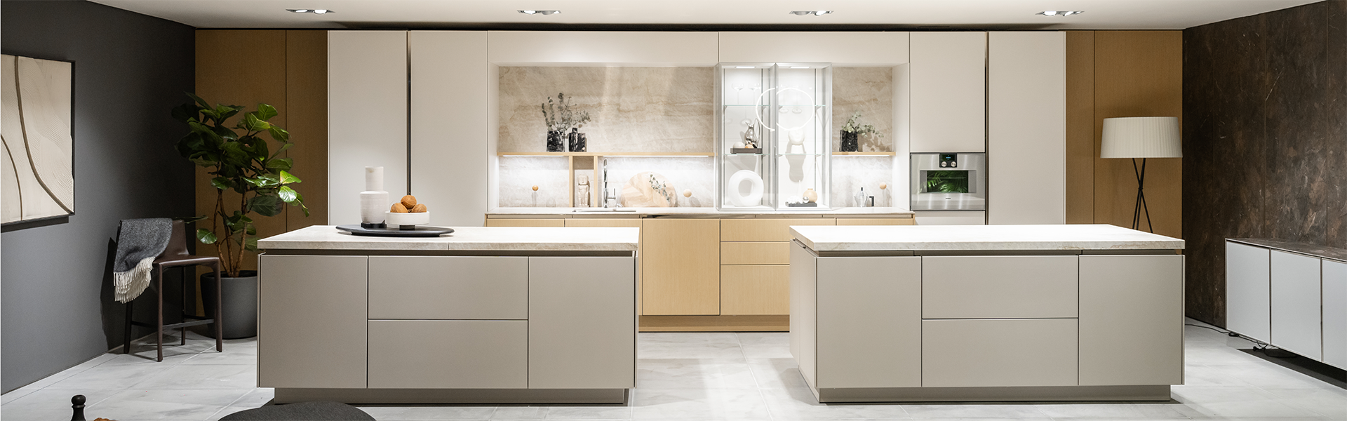 Greige keuken van SieMatic