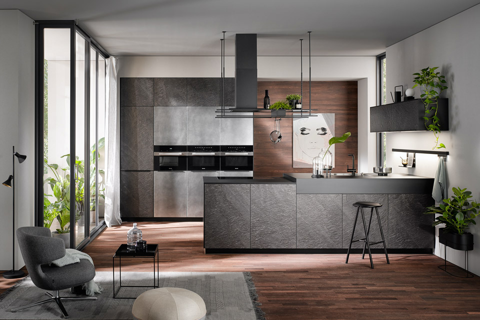Groene accessoires in de keuken | Industriële keuken | Satink Keukens