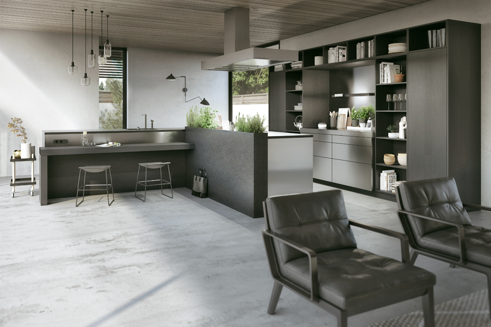 Een high-end look in een industriële keuken | Satink Keukens Industriële keuken met een high-end look | Satink Keukens