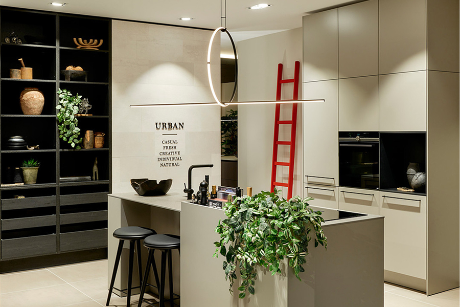 Kiezelgrijze SieMatic URBAN | Satink Keukens Kiezelgrijze SieMatic URBAN