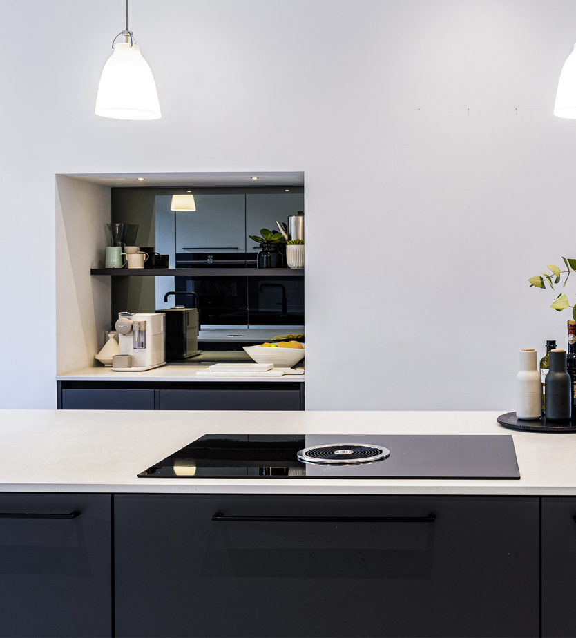 Keuken met koffienis | Satink Keukens Koffienis in de keuken | Satink Keukens