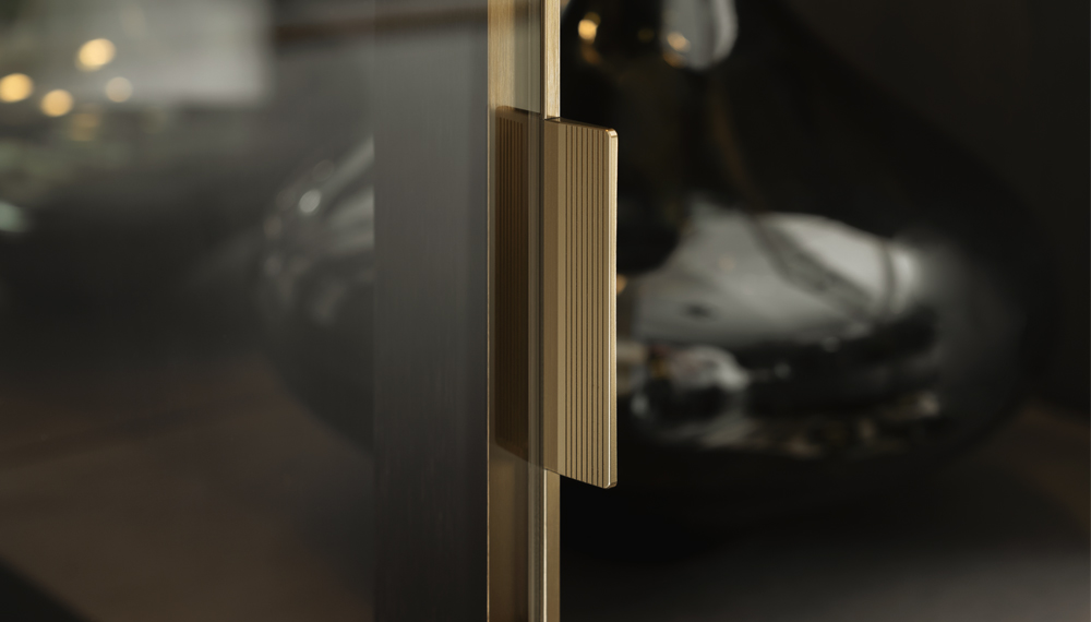 Luxe greep van messing | Satink Keukens