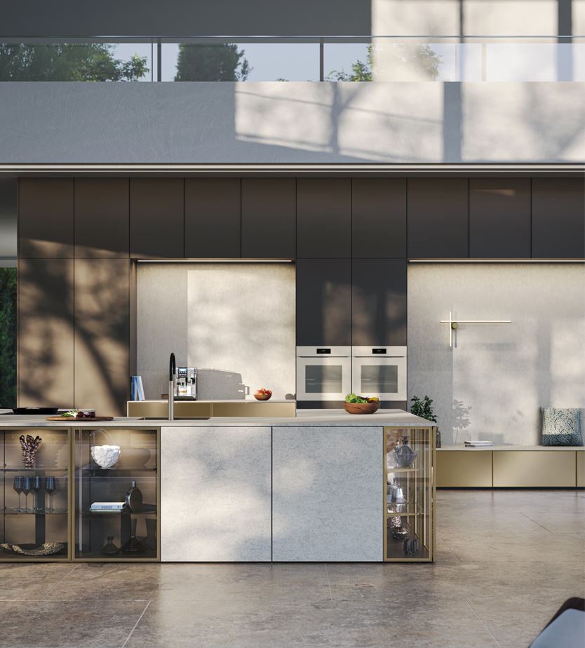 luxe open keuken satink keukens Luxe open keuken