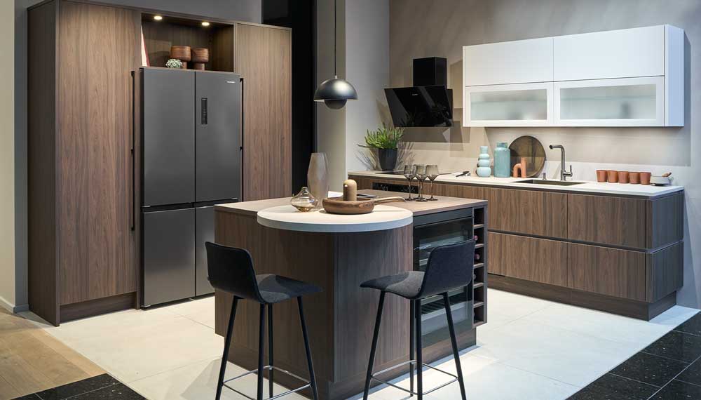 Rijke structuren en materialen in de keuken