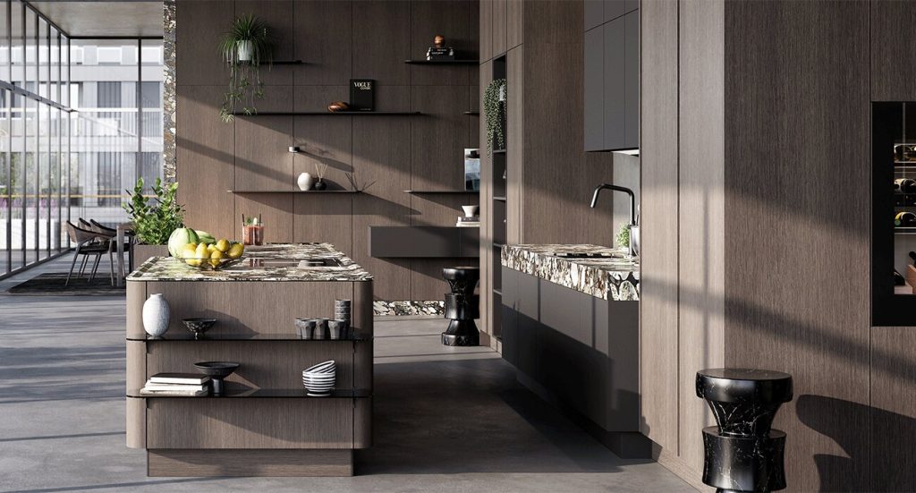 rustiek-siematic-bruin-eiland-met-planken-satink-keukens rustiek-siematic-bruin-eiland-met-planken-satink-keukens
