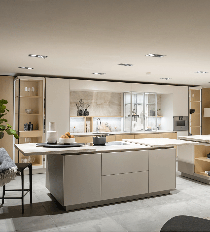 SieMatic kookeiland | Satink Keukens Kookeiland van de SieMatic PURE-lijn