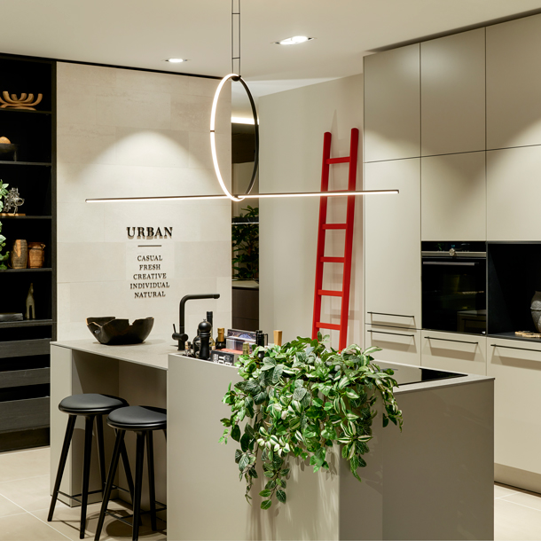 SieMatic-lifestyle URBAN in showroom Satink Keukens