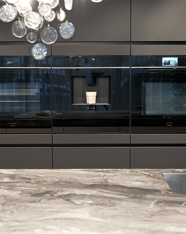 Siemens oven met stoomfunctie en koffiezetapparaat