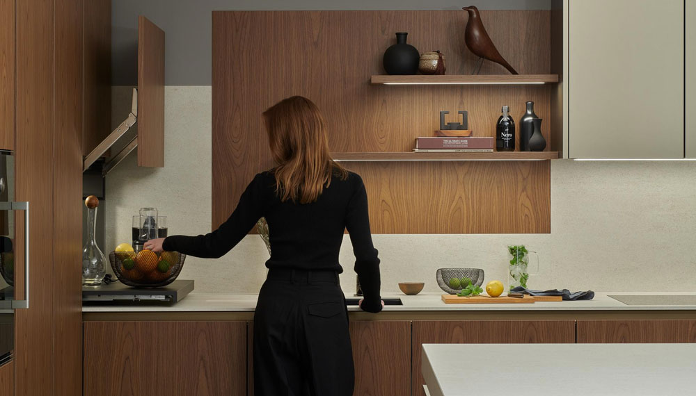 Werkruimte in de keuken
