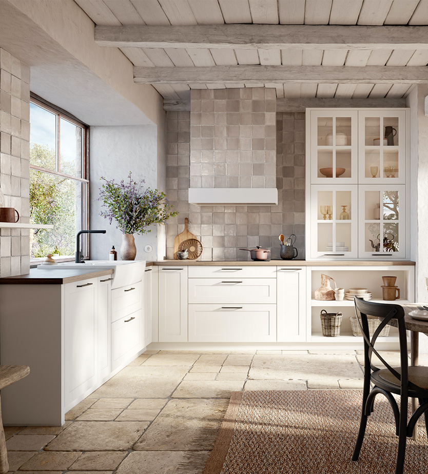 concept130 witte landelijke keuken | Satink Keukens Witte landelijke keuken van concept130 | Satink Keukens